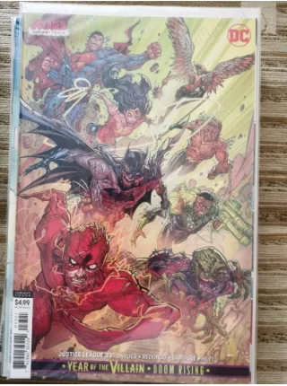 DC Justice League Vol 4 # 33 of 75 (Cover Jonboy Meyers DCeased Card Stock Variant Comicare)