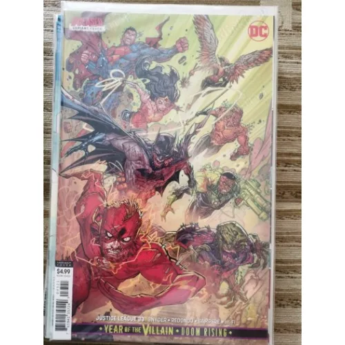 DC Justice League Vol 4 # 33 of 75 (Cover Jonboy Meyers DCeased Card Stock Variant Comicare)