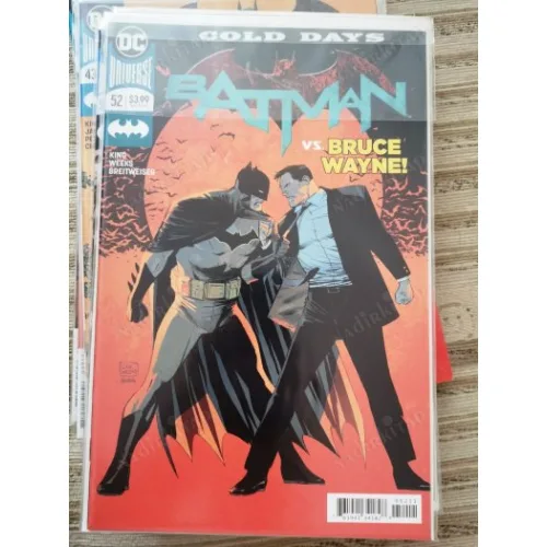 DC Universe Batman Vol 3 # 52 of Present Cold Days, Part Two (Cover Lee Weeks Regular, Comicare)