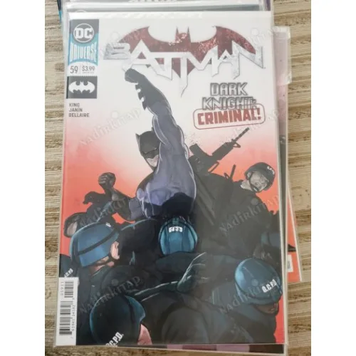 DC Universe Batman Vol 3 # 59 of Present * The Tyrant Wing, Part 2 (Cover Mikel Janín Regular, Comicare)