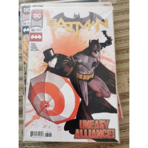 DC Universe Batman Vol 3 # 60 of Present The Tyrant Wing, Part 3 (Cover Mikel Janín Regular, Comicare)