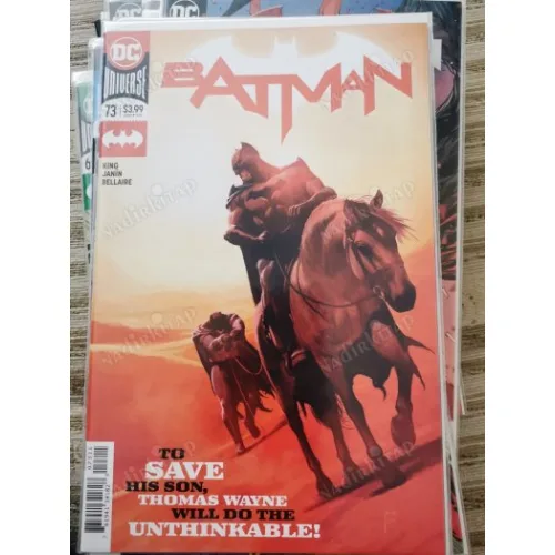 DC Universe Batman Vol 3 # 73 of Present * The Fall and the Fallen, Part 4 (Cover Mikel Janín Regular, Comicare)
