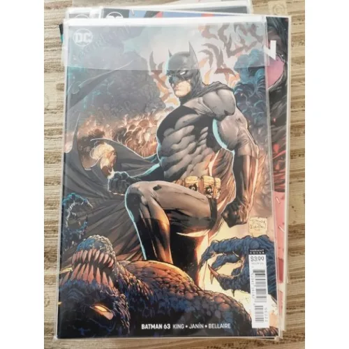 DC Universe Batman Vol 3 # 63 of Present * Knightmares, Part 3: Smoke and Mirrors (Cover Tony S. Daniel Variant, Comicare)