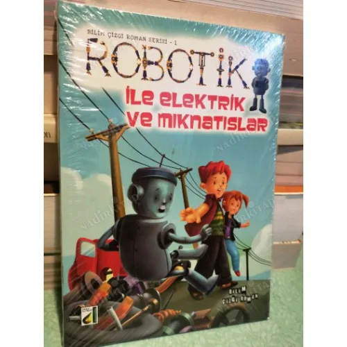 Robotik Bilim Çizgi Roman Serisi Elektrik, Elektrik ve Mıknatıslar, Kuvvet ve Hareket, Vücudumuz, Geri Dönüşüm, Maddenin Halleri, Yanardağlar(8 Kitap)