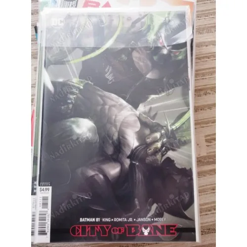 DC Universe Batman Vol 3 # 81 of Present City of Bane, Part 7 (Cover Francesco Mattina Card Stock Variant, Comicare)