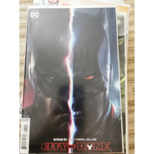 DC Universe Batman Vol 3 # 84 of Present City of Bane, Part 10 (Cover Francesco Mattina Card Stock Variant, Comicare)