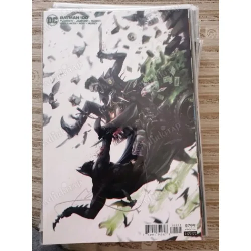 DC Universe Batman Vol 3 # 100 of Present The Joker War, Finale (Cover Francesco Mattina Variant, Comicare)