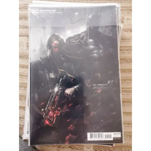 DC Universe Batman Vol 3 # 101 of Present After the Laughter! (Cover B Francesco Mattina Card Stock Variant, Comicare)