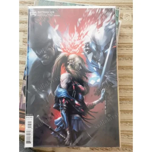 DC Universe Batman Vol 3 # 103 of Present Ghost Stories, Part 2 (Cover Francesco Mattina Card Stock Variant, Comicare)
