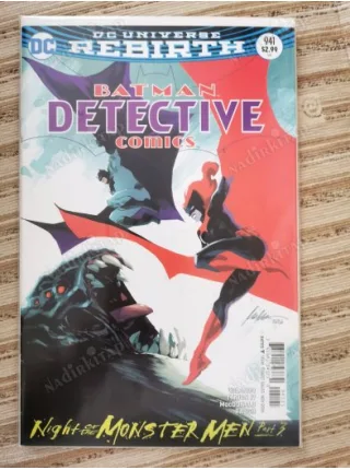 DC Universe Rebirth Batman Detective Comics Vol 3 # 941 Night of the Monster Men, Part 3 (Cover Rafael Albuquerque Variant Comicare)
