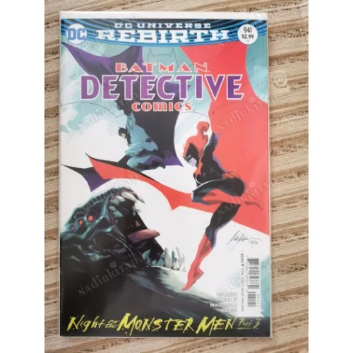 DC Universe Rebirth Batman Detective Comics Vol 3 # 941 Night of the Monster Men, Part 3 (Cover Rafael Albuquerque Variant Comicare)