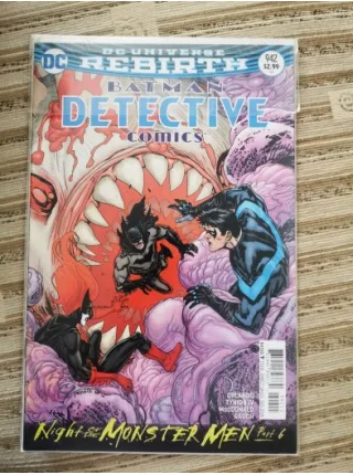 DC Universe Rebirth Batman Detective Comics Vol 3 # 942 * Night of the Monster Men, Finale (Cover Yanick Paquette Comicare)