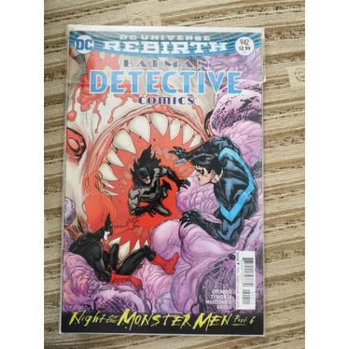 DC Universe Rebirth Batman Detective Comics Vol 3 # 942 * Night of the Monster Men, Finale (Cover Yanick Paquette Comicare)
