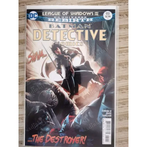DC Batman Detective Comics 951 of Present League of Shadows, Part 1: Unleashed (Cover Regular Comicare)