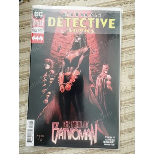 DC Batman Detective Comics 975 of Present Trial of Batwoman (Cover Regular Comicare)