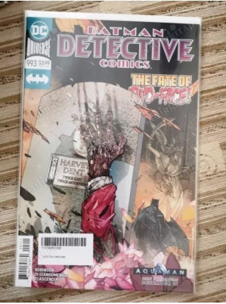 DC Batman Detective Comics 990 of Present Deface the Face Finale (Cover Regular Comicare)