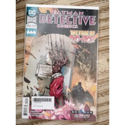 DC Batman Detective Comics 990 of Present Deface the Face Finale (Cover Regular Comicare)