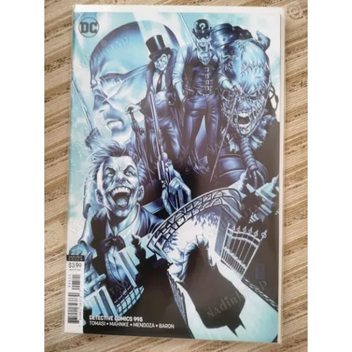 DC Batman Detective Comics 995 of Present Mythology: Ring Them Bells (Cover Mark Brooks Variant Comicare)