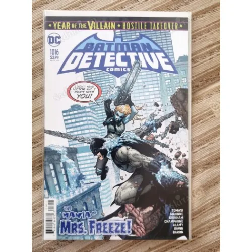 DC Batman Detective Comics 1016 of Present Cold Dark World: Finale: In Cold Blood (Cover Regular Comicare )
