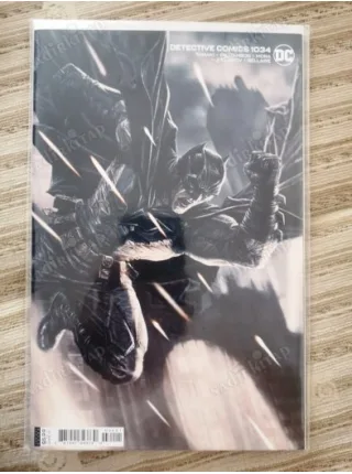 DC Batman Detective Comics 1034 of Present Neighborhood, Part 1 (Cover Lee Bermejo Card Stock Variant Comicare )