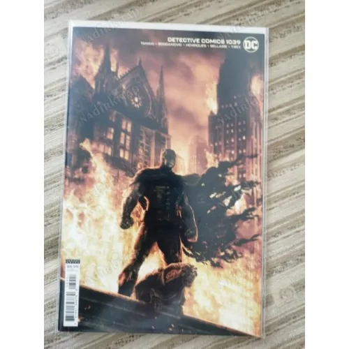 DC Batman Detective Comics 1039 of Present Neighborhood, Finale (Cover Lee Bermejo Card Stock Variant Comicare )