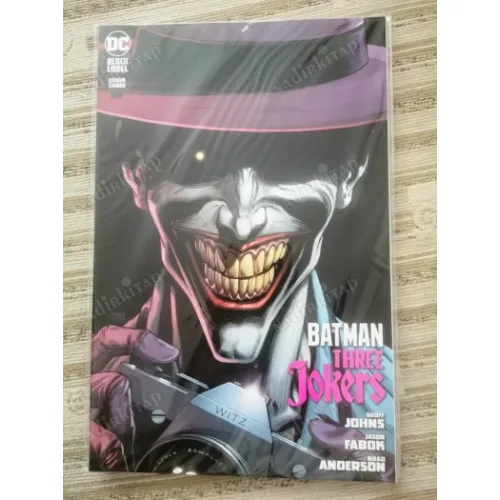 DC BLACK LABEL Batman Three Jokers 3 of 3 (Cover Premium Cover G Jason Fabok The Killing Joke Hawaiian Shirt & Camera Variant)