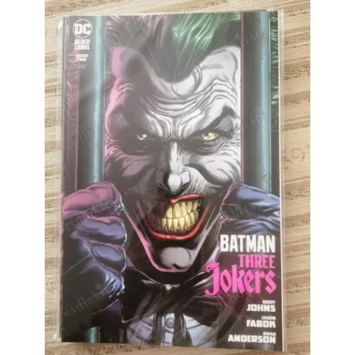 DC BLACK LABEL Batman Three Jokers 2 of 3 (Cover Jason Fabok Joker Behind Bars Variant)