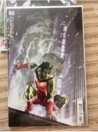 DC Titans United 3 of 7 Worst of Both Worlds (Cover B Kael Ngu Card Stock Variant Comicare )
