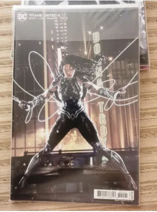 DC Titans United 6 of 7 Reunited (Cover B Kael Ngu Card Stock Variant Comicare )