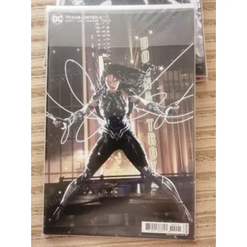 DC Titans United 6 of 7 Reunited (Cover B Kael Ngu Card Stock Variant Comicare )