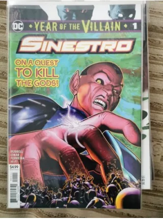 DC Year of the Villain: Sinestro (Cover Regular, Comicare)