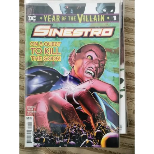 DC Year of the Villain: Sinestro (Cover Regular, Comicare)