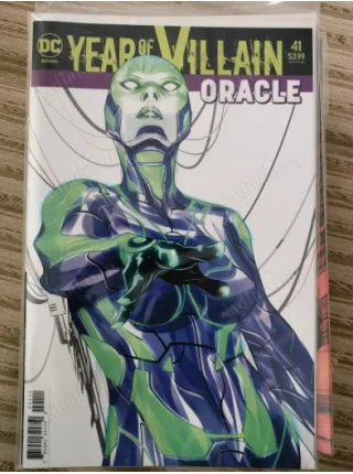 DC Batgirl Vol 5 41 of 50 Oracle Rising, Part Five (Cover Acetate Comicare) Part of the 
