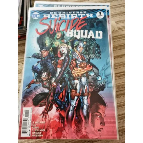 DC DC UNIVERSE Rebirth Suicide Squad Vol 5 1 of 50 (Cover Regular , Comicare)