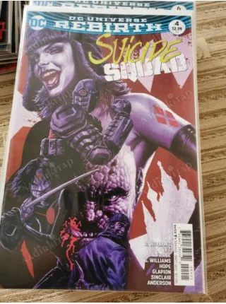 DC DC UNIVERSE Rebirth Suicide Squad Vol 5 2 of 50 (Cover Variant , Comicare)