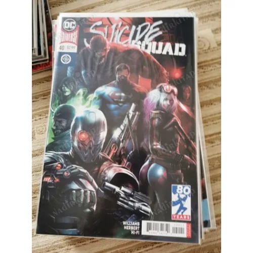 DC DC UNIVERSE Rebirth Suicide Squad Vol 5 40 of 50 (Cover Francesco Mattina Superman 80th Anniversary Variant , Comicare)