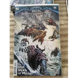 DC Justice League Vol 4 # 55 of 75 Doom Metal, 3 (Cover Liam Sharp Comicare) Part of the 