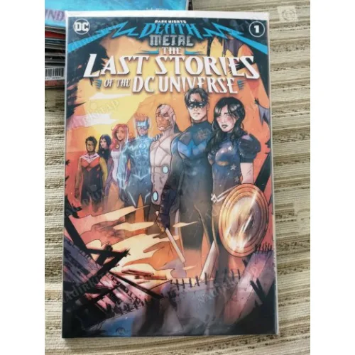 DC Dark Nights: Death Metal The Last Stories of the DC Universe (Cover Comicare) 7 Stories and additional content