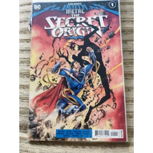 DC Dark Nights:Death Metal The Secret Origin (Cover Howard Porter Comicare)