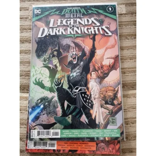 DC Dark Nights:Death Metal Legends of the Dark Knights (Cover Comicare) 6 Stories and additional content