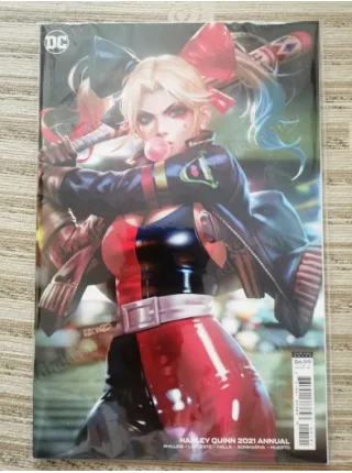 DC Harley Quinn 2021 Annual (Derrick Chew Card Stock Variant)