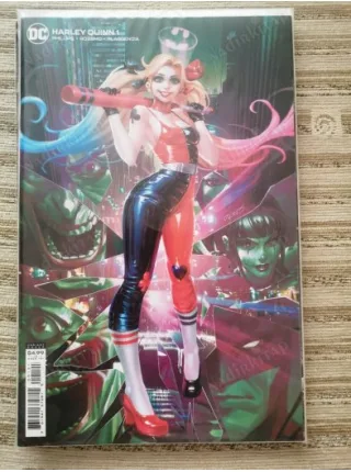 DC Harley Quinn Vol 4 1 of Present (Cover B Derrick Chew Card Stock Variant, Comicare)