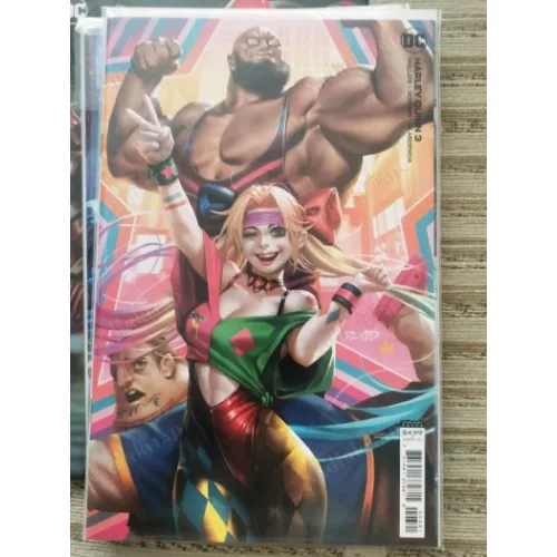 DC Harley Quinn Vol 4 3 of Present (Cover B Derrick Chew Card Stock Variant, Comicare)