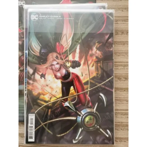 DC Harley Quinn Vol 4 4 of Present (Cover B Derrick Chew Card Stock Variant, Comicare)