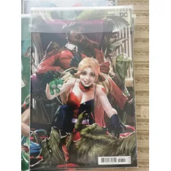 DC Harley Quinn Vol 4 7 of Present (Cover B Derrick Chew Card Stock Variant, Comicare) DC Harley Quinn Vol 4 7 of Present (Cover B Derrick Chew Card Stock Variant, Comicare)