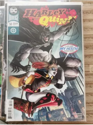 DC Harley Quinn Vol 3 58 of 75 (Cover B Derrick Chew Card Stock Variant, Comicare)