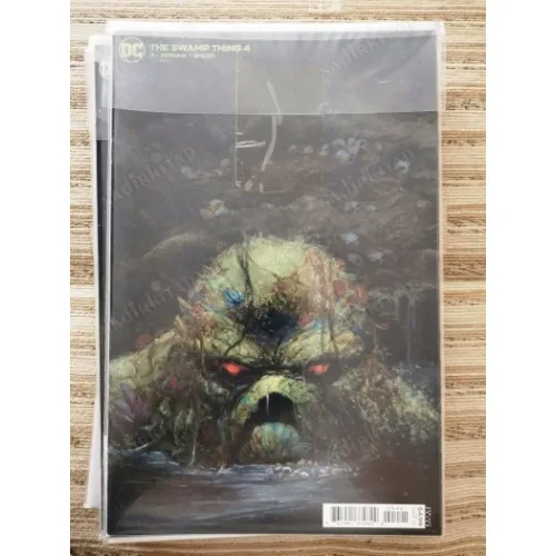 DC The Swamp Thing 4 of 16 (Cover Gerardo Zaffino Card Stock Variant , Comicare)