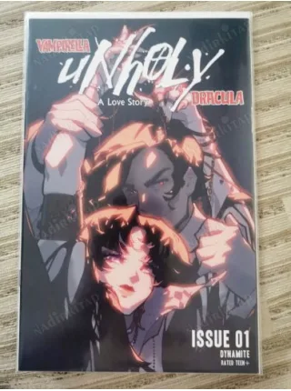 DYNAMITE Vampirella / Dracula: Unholy 1 of 5 (Cover Rose Besch Variant , Comicare)