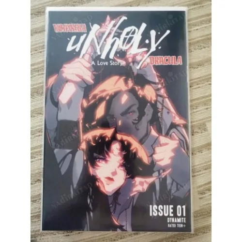 DYNAMITE Vampirella / Dracula: Unholy 1 of 5 (Cover Rose Besch Variant , Comicare)