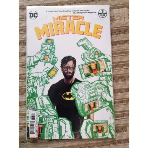DC Mister Miracle # 3 of 12 ( Cover Mitch Gerads Variant , Comicare)